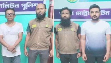 ঘাটভোগের চেয়ারম্যান সাধন অধিকারী ও ছাত্রলীগ নেতা অনিক গ্রেপ্তার,